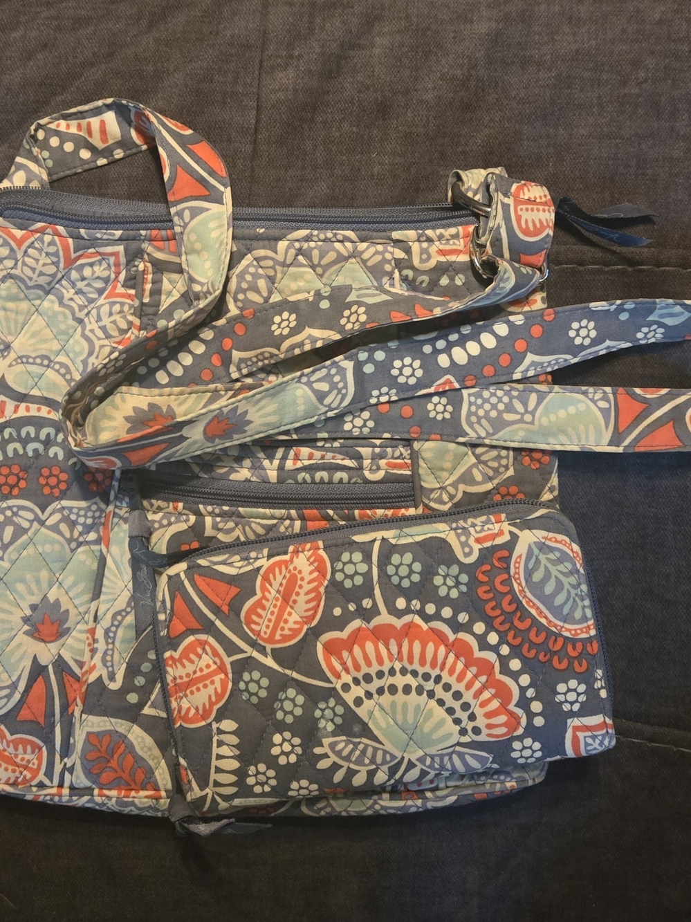 Vera Bradley Nomadic Floral Crossbody & Wallet